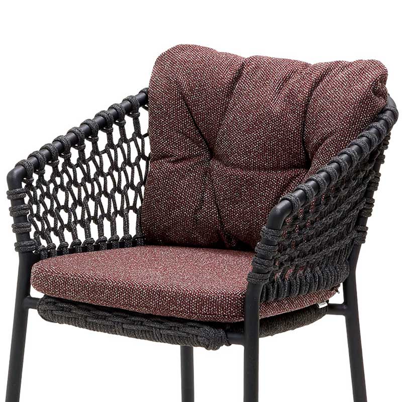 Ocean Chair grå, inkludert puter 