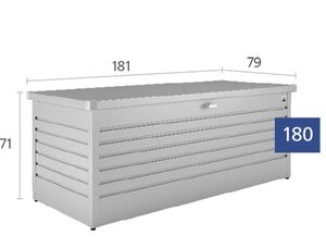 Oppbevaringsboks for fritid 180 bronse Biohort