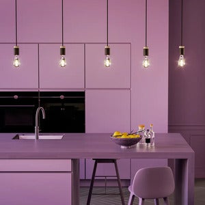 Holder Pendel E27 Bronse