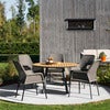 Bam Bo Spisebord Ø120 cm Bambu/Anthracite