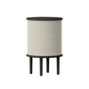 Audacious sidebord svart eik/White Sands