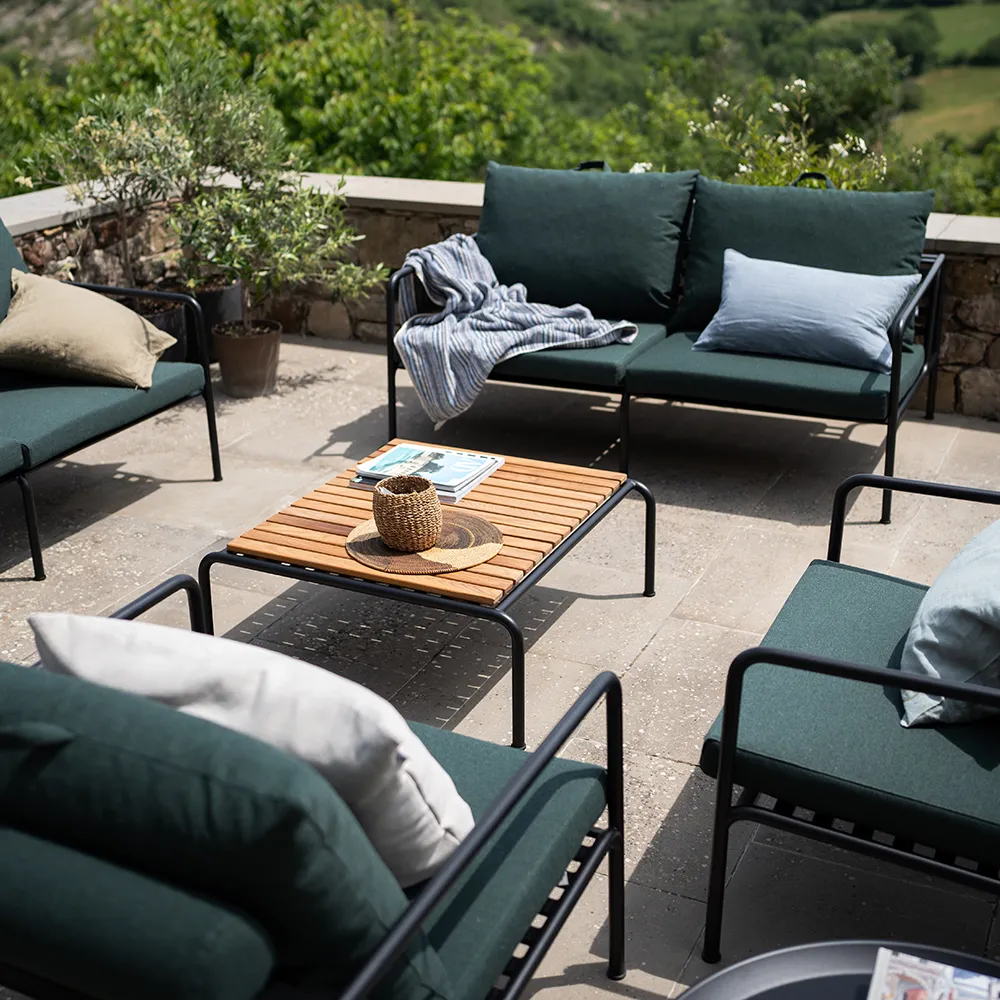 Avon 2-seters sofa Leaf/White 