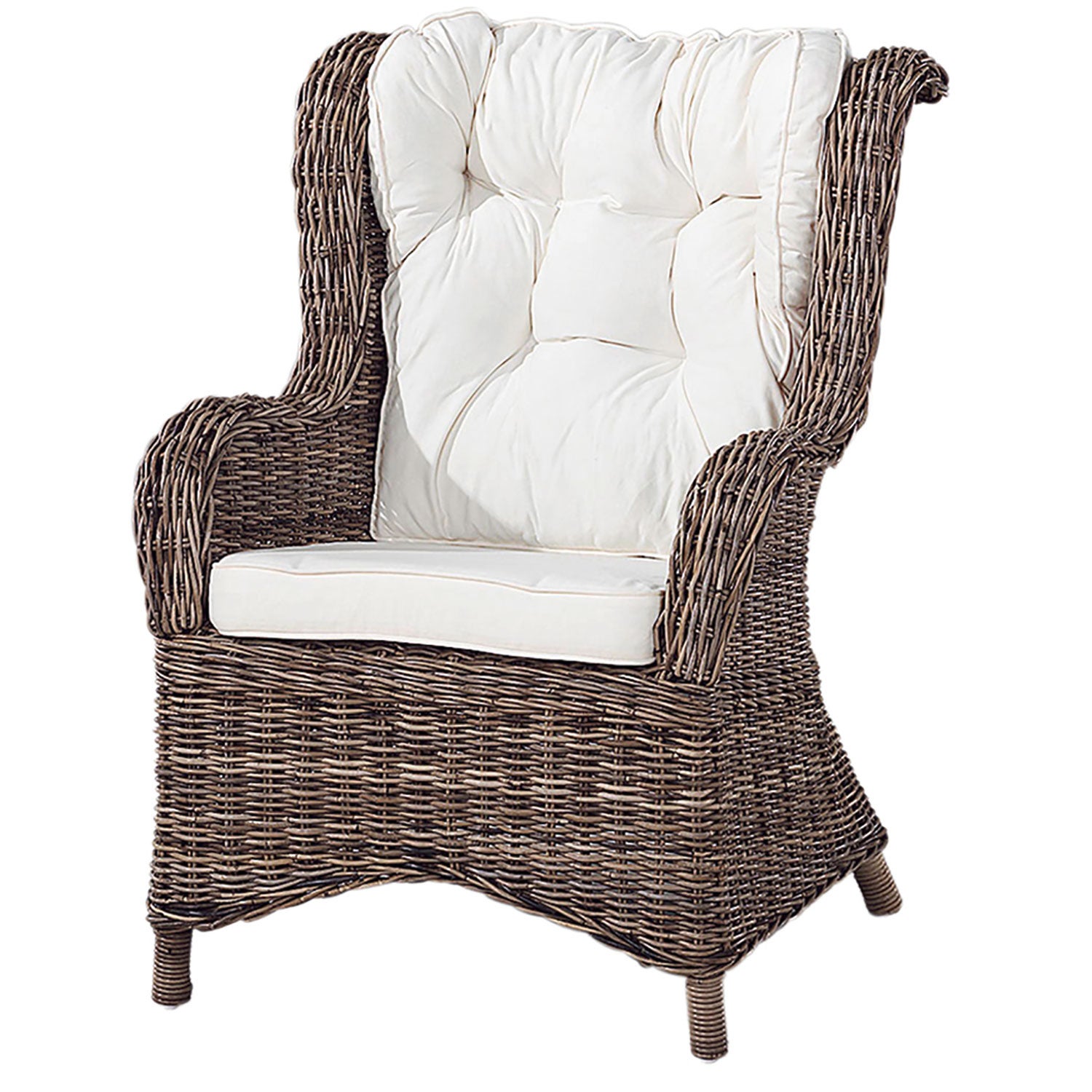 Wingchair lenestol av rotting Artwood