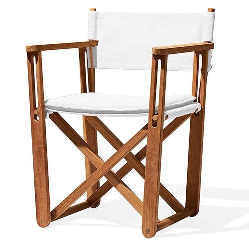 Kryss loungestol teak Skargaarden