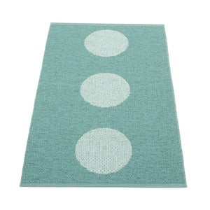 Vera Pop teppe Jade/Pale Turquoise 70 x 120cm