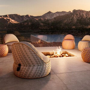 Dala fotskammel / bord CUBA 