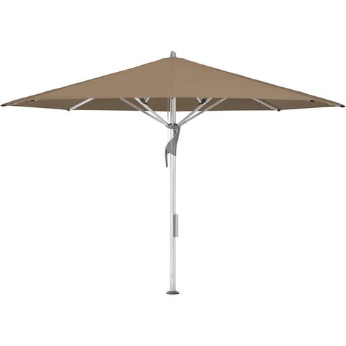 Fortello LED 400 cm parasoll alu Cat.5 805 Walnut