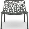 Forest loungelenestol Metallic Grey 
