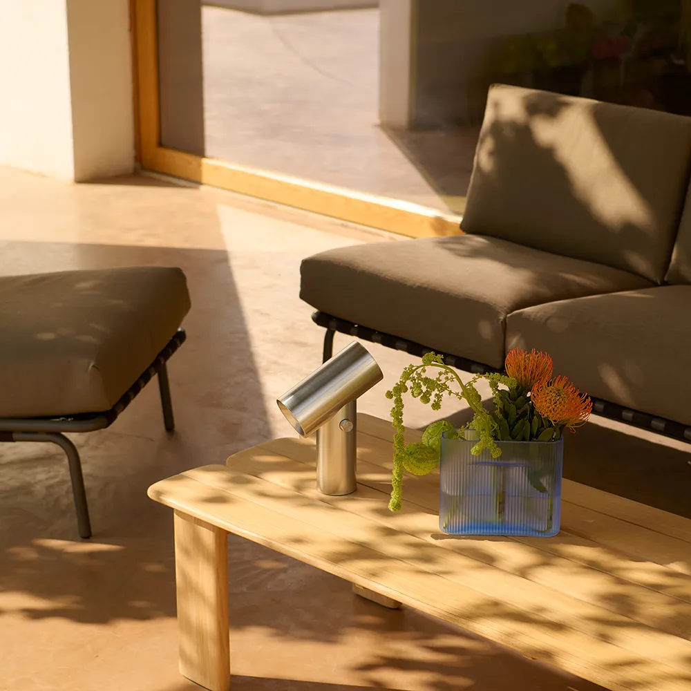 Bærbar lampe utendørs Beam Aluminum