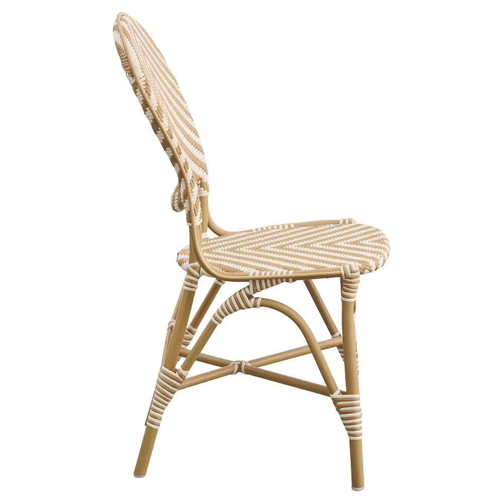 Isabell outdoor spisestol ivory/honey