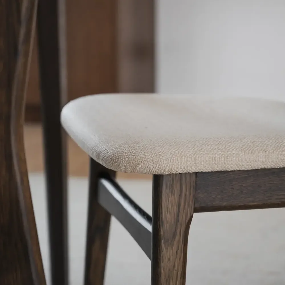 Rodham stol brun eik/beige