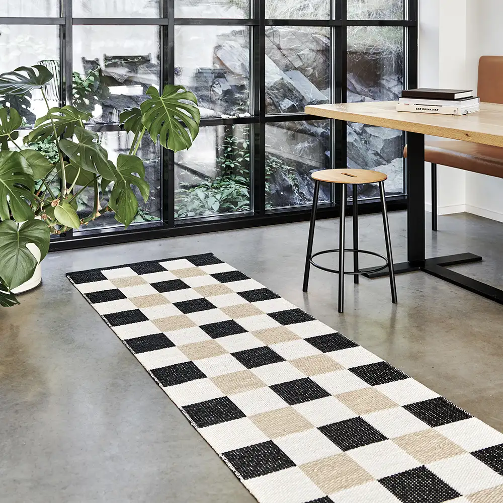 Pix matte 70x300 cm Black/Vanilla/Beige 