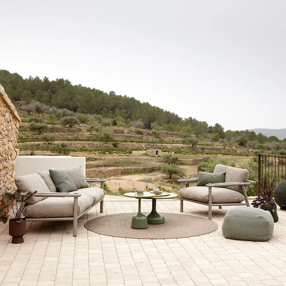 Sticks 2-seters sofa Taupe