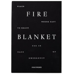 Fire Blanket Black