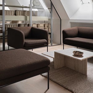 Sofa 2-Seters Turn Hallingdal Dark Brown