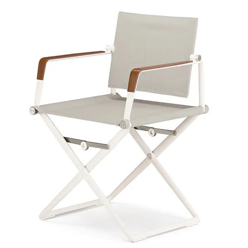 Seax lenestol Hvit/Teak/Dove