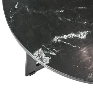 MILAN bord sort Ø70 cm