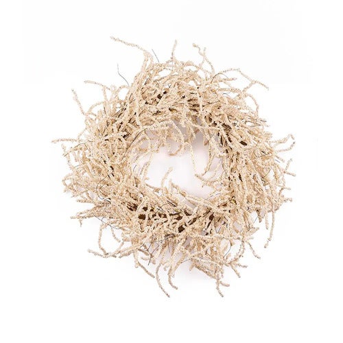 Krans Ø60 cm hvit
