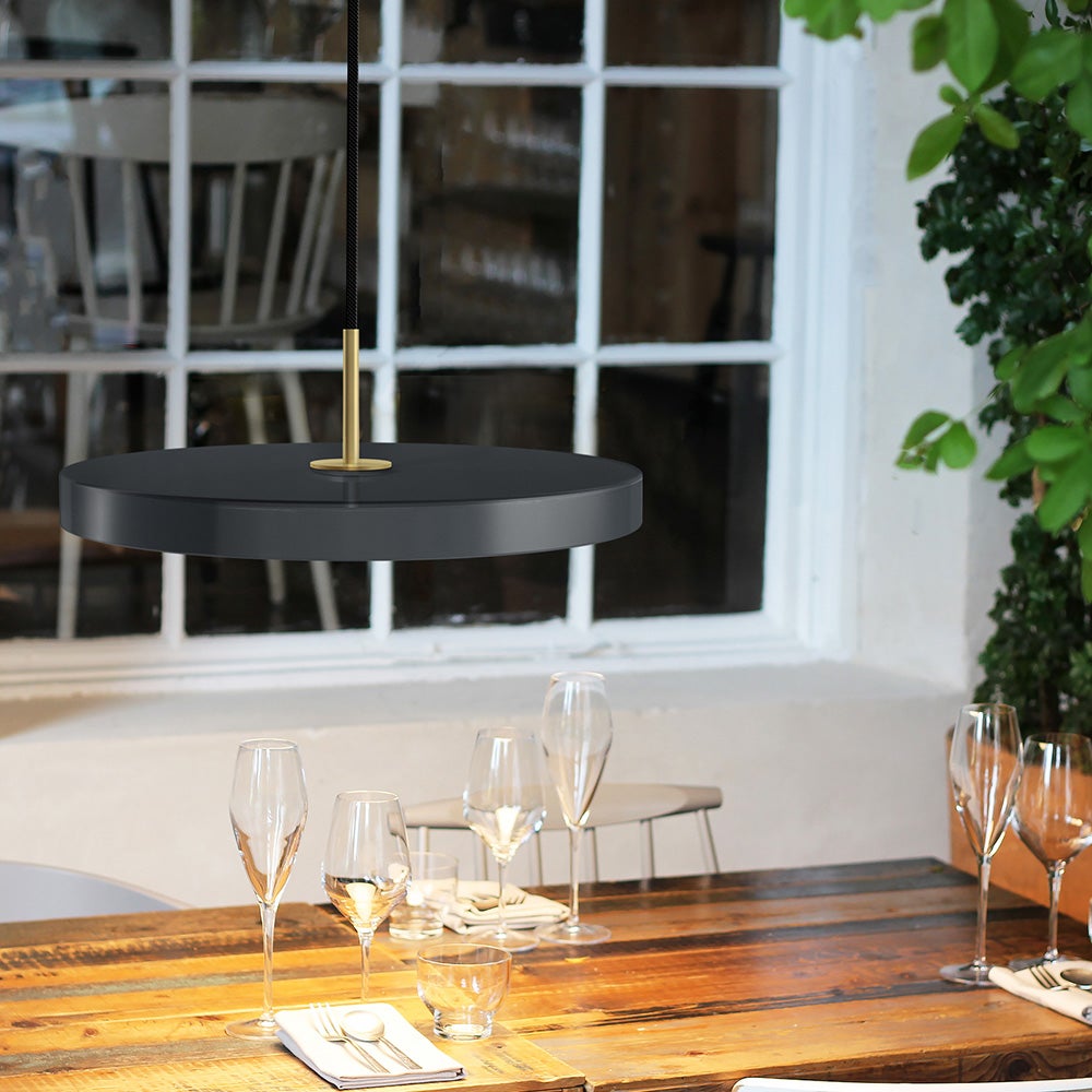 Asteria Pendellampe Mini Ø31 cm Anthracite Grey