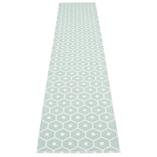 Honey matte 70x350 cm pale turquoise / vanilla 