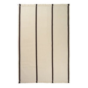 Calm Kelim Teppe 200x300 cm - Off-white/Coffee