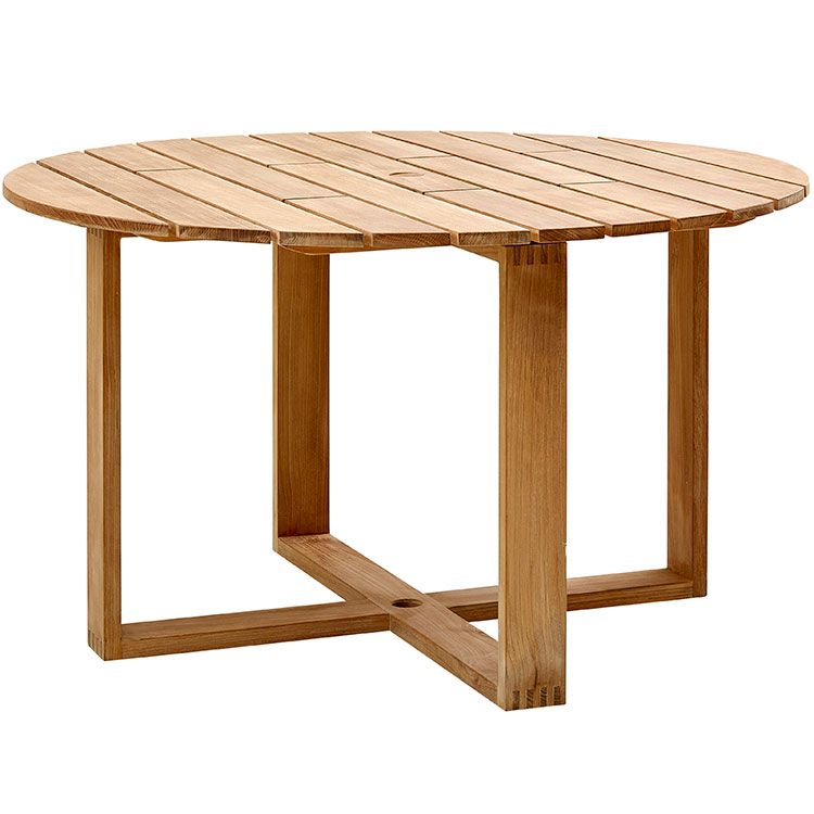 Endless Spisebord 130 cm Teak