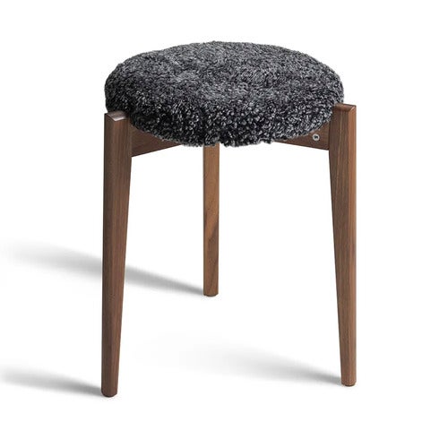 Vinz krakk oljet valnøtt/safeskinn mørkegrå