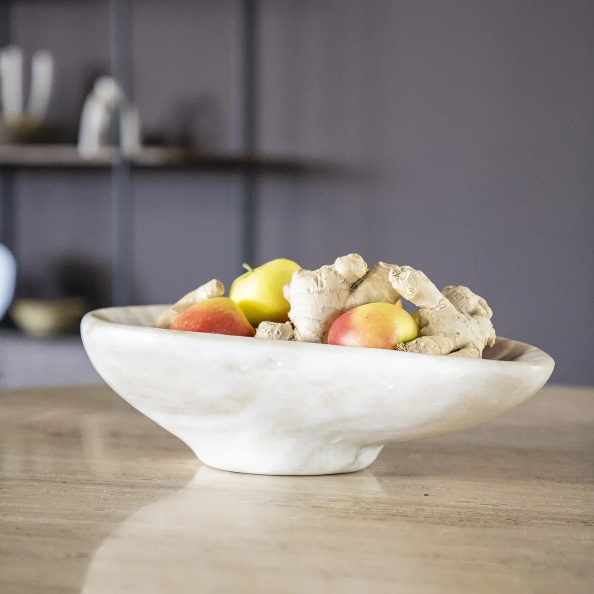 Marmorskål Grigio L 43 cm