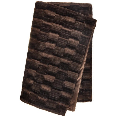 Browny Pledd 140x220 cm Chocolate