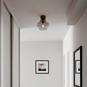 Dolores taklampe Ø30 cm grå