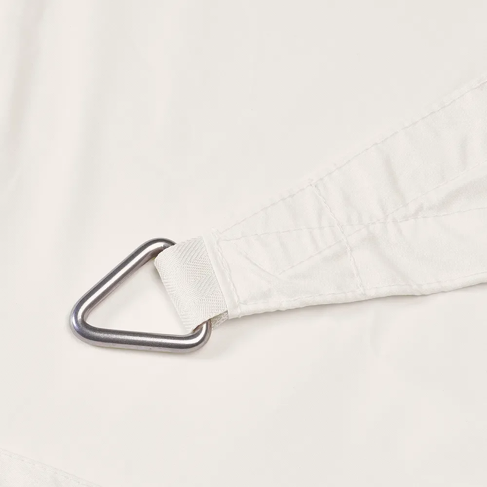 Dreamsail solseil vanntett firkantet 500x500cm kremfarget 