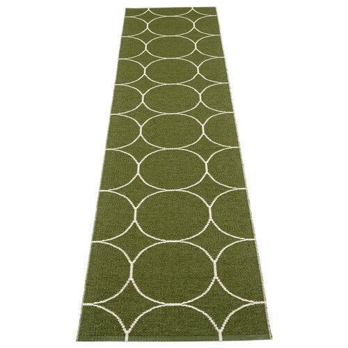 Boo matte 70x300 cm dark olive / vanilla 