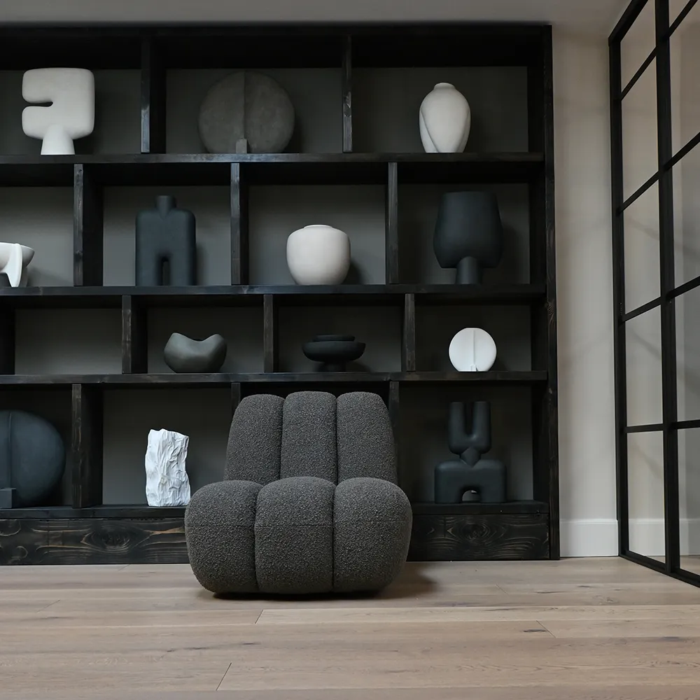 Toe Lenestol - Dyp taupe 