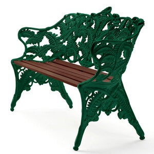 Sofa Classic / g:grønn / v:oljet mah. Byarums Bruk