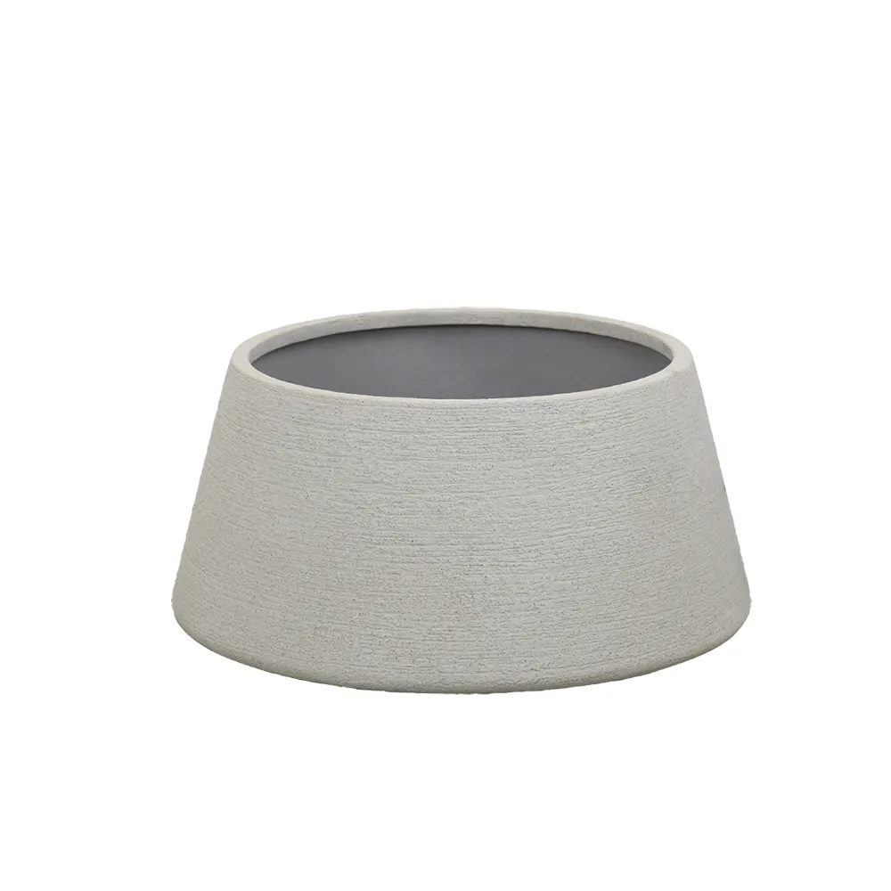 Soil potte trapez liten Concrete structure, fiberglas