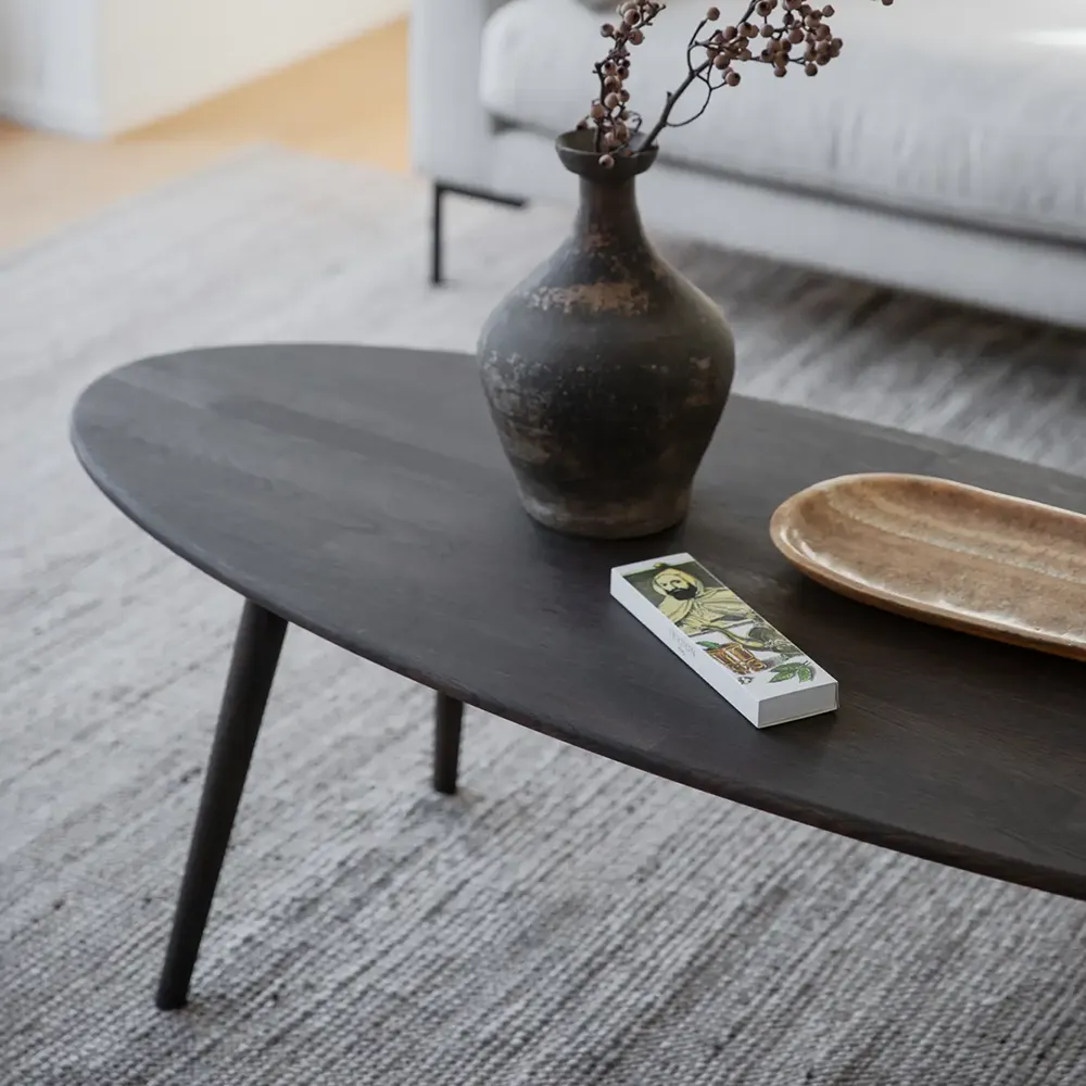 Tompkins salongbord 150x60 cm brun eik