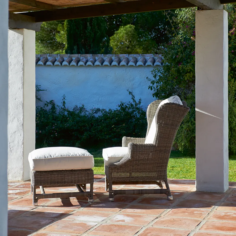 Nicolas wingback lenestol kunstrotting