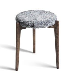 Vinz krakk brun oljet ask/safeskinn lysegrå