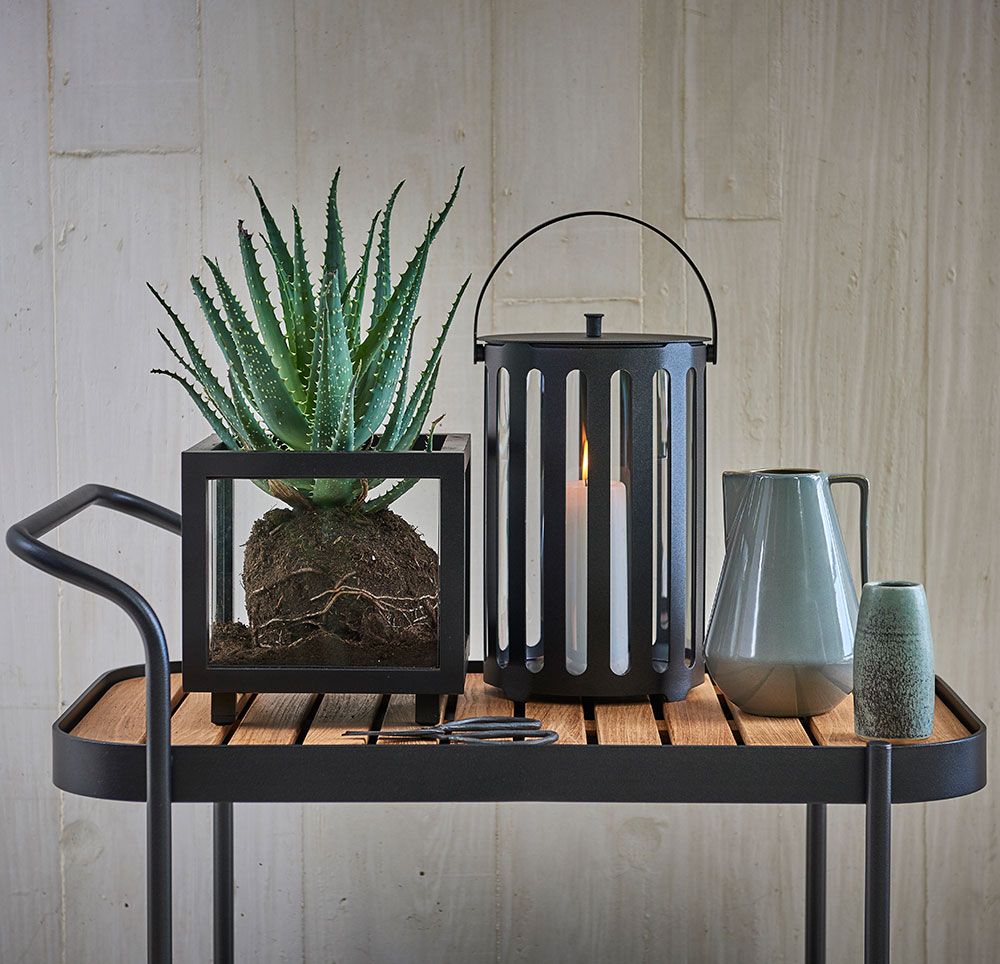 Roll Serveringsvogn Svart