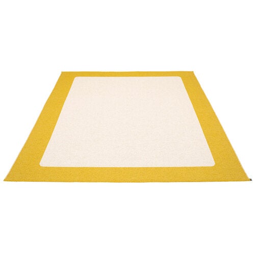 Ilda matte 180x180 cm mustard / vanilla 