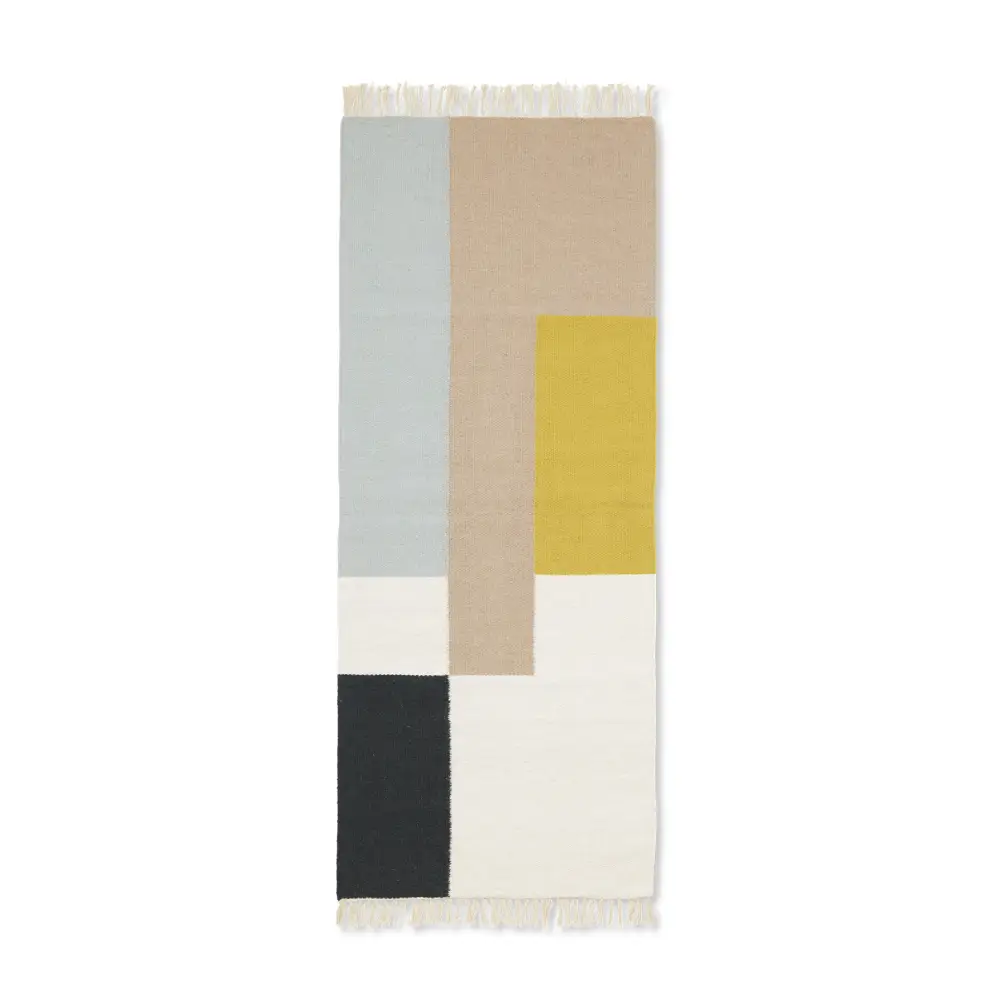  Kelimteppe 70x180 cm - Firkanter