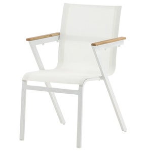 Mexico spisestol hvit 6-pakning 