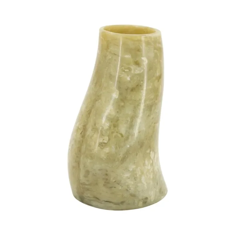 Stonea 4 Vase 15x14x25,5 cm Harpiks Grønn