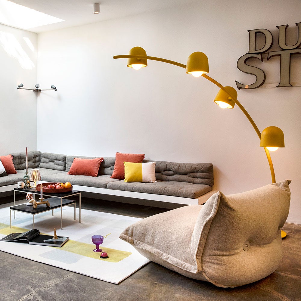 Big Lebowski gulvlampe banana yellow