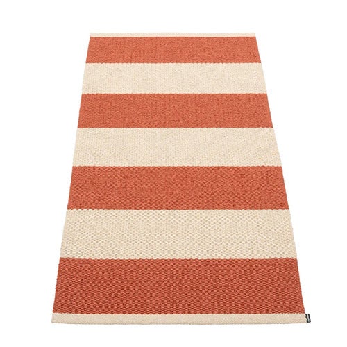 Bob teppe Brick/Cream 70 x 150 cm