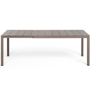Rio Alu Spisebord 140//210x85 cm Tortora
