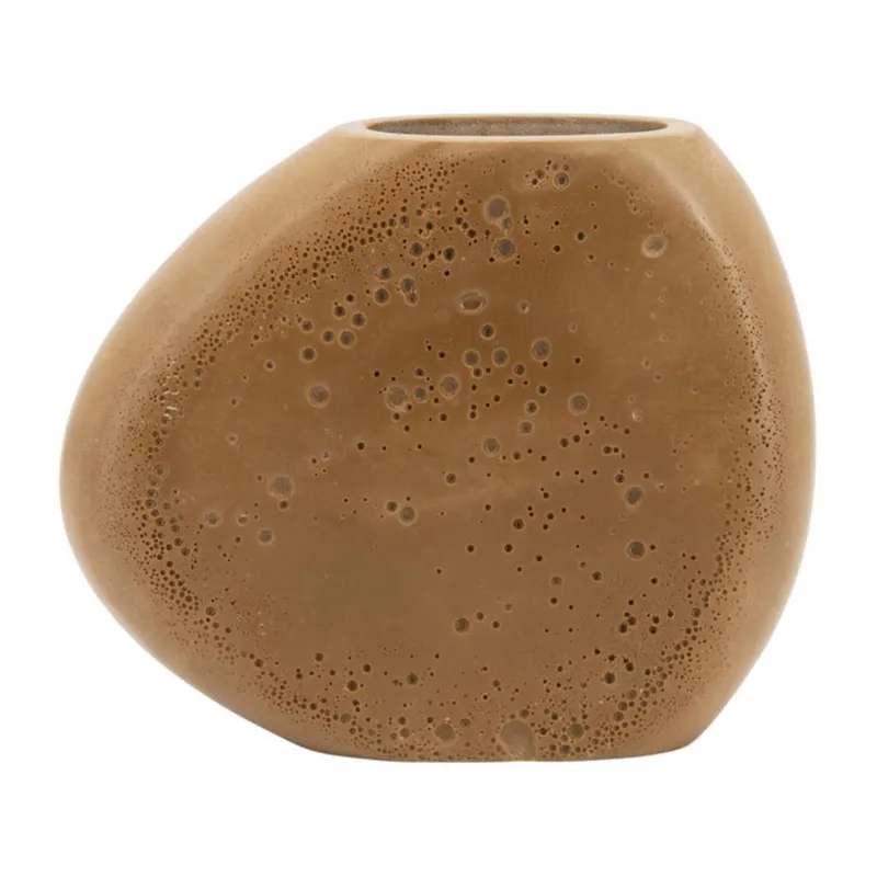 Kori 2 Vase 30x8x25 cm Harpiks Brun