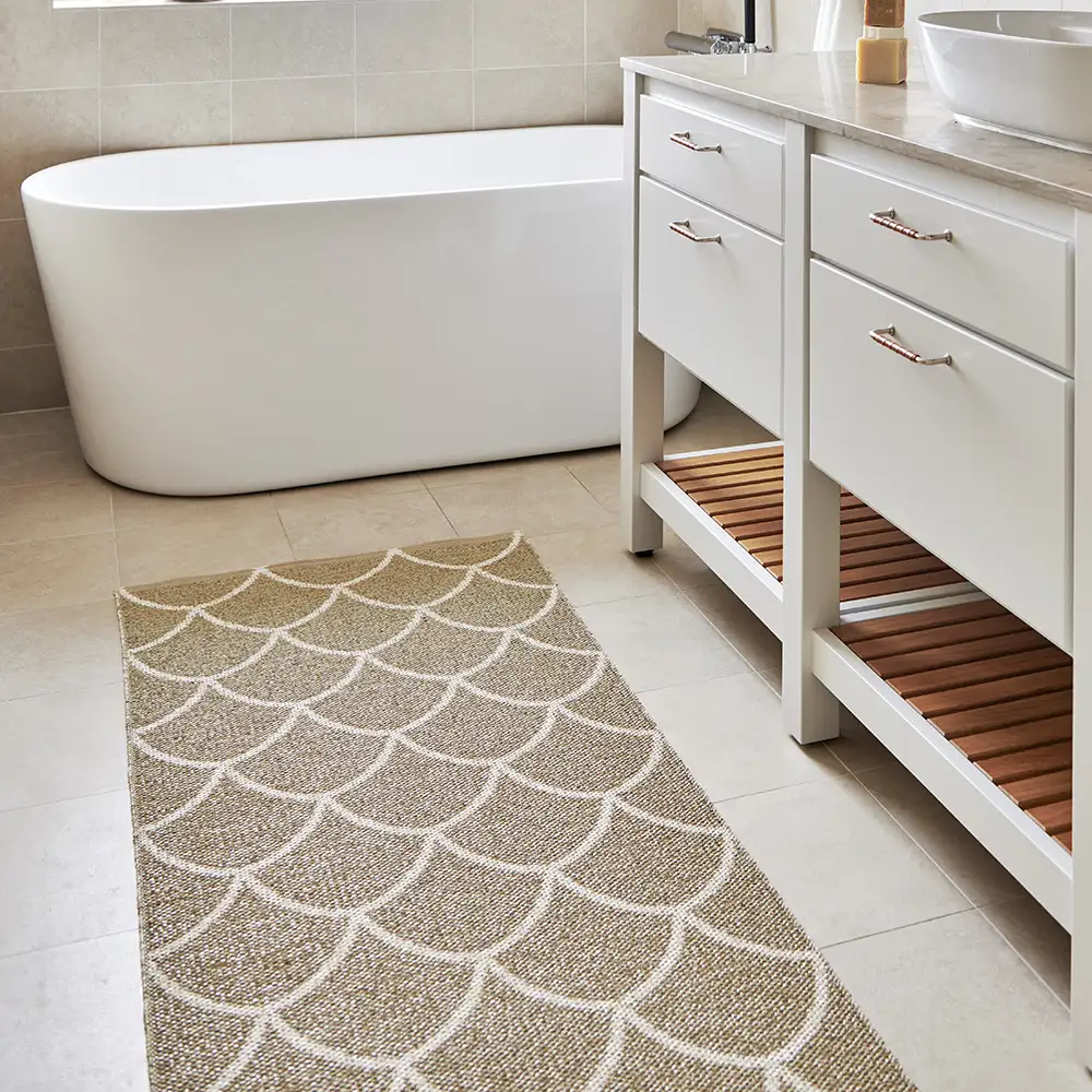 Kotte matte 70x50 cm sand / vanilla 