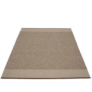 Edit matte 180x260 cm Dark Brown