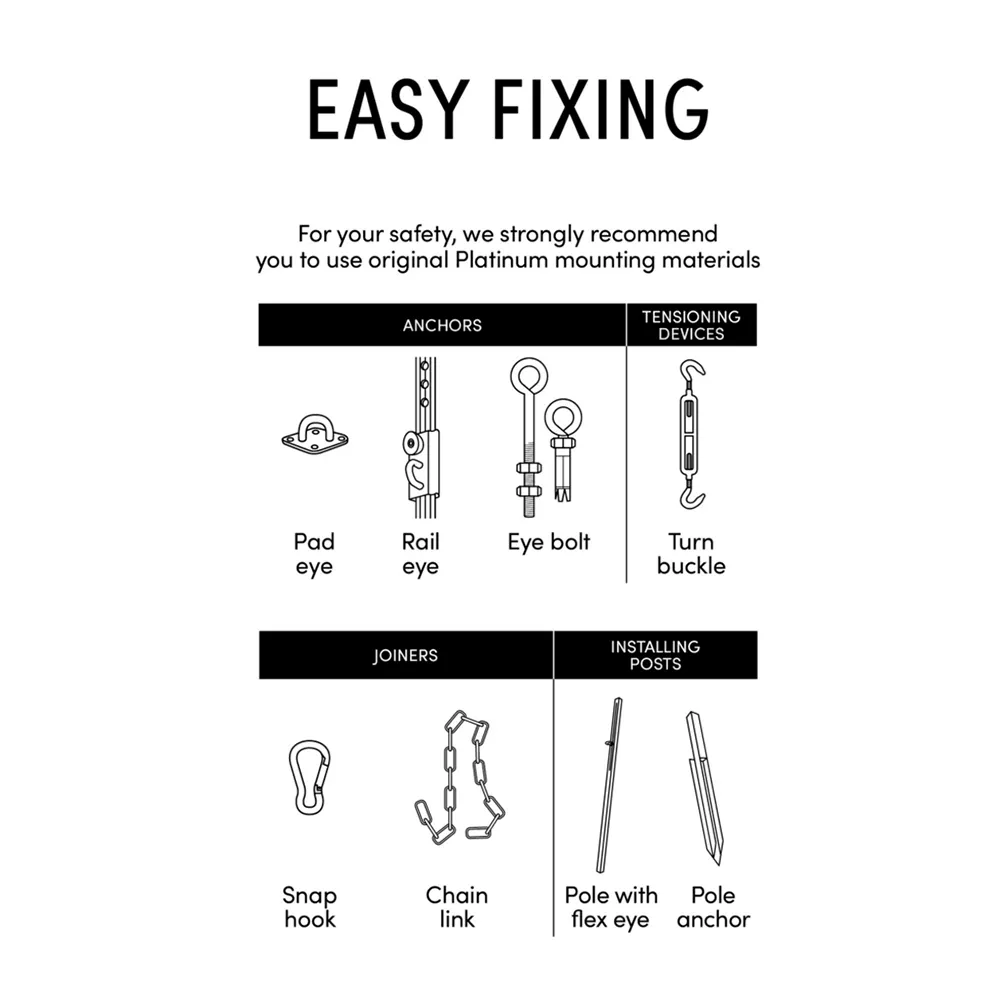 Coolfit solseil trekantet 360x360cm grønn